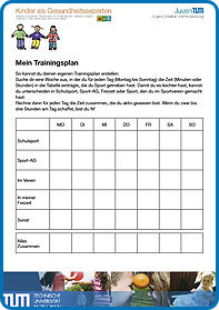 Trainingsplan für Kinder